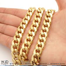 Maybe you would like to learn more about one of these? 10k Yellow Gold Hollow 10mm Miami Cuban Chain Necklace 32 Wjd Exclusives