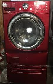I think washing in hot water deforms the drawer unit and causes. Lg 27 Inch Tromm Front Load Washer With 4 0 Cu Ft Capacity 9 Wash Cycles And Steamfresh Technology Household Deals Auction Equip Bid