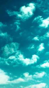 Please contact us if you want to publish an aesthetic teal wallpaper on our site. Teal Green Clouds Aesthetic