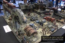 Vivid New Pics Of The Battle For Calth 40k Studio Table Spikey Bits Wargaming Terrain Warhammer Terrain Warhammer