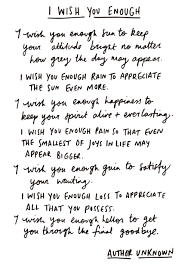 Wish you were here is the title track on pink floyd's 1975 album. I Wish You Enough I Wish You Enough Enough Is Enough Quotes Inspirational Words