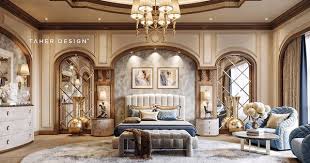 Luxury Mansion Interior Dubai Taher Design Studio Luxury Mansions Interior Mansion Interior Luxurious Bedrooms
