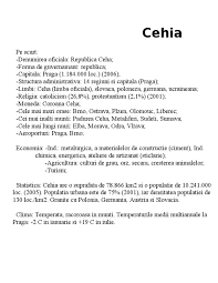 Praga, cehia *3 nopti *mic dejun. Cehia