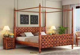 Great savings & free delivery / collection on many items. Poster Bed Upto 70 Off Buy Wooden Four Poster Bed Online Woodenstreet