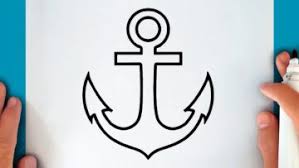 It will be a hole to which they hook the rope to hold the anchor. How To Draw Anchor Easy Drawing Ideas Art And Crafts