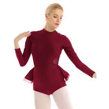 Découvrez notre gamme de produits et accessoires de patinage artistique, danse sur glace. Femme Robe De Patinage Artistique Justaucorps Gymnastique Asymetrique Tutu Robe Danse Latine Manches Longues Costume Moderne Xs Xl Prix Pas Cher Cdiscount