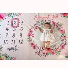 pin on baby months blanket