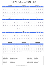 Customers still need to pay their bills, even in an economic downturn. Usps Holiday Schedule 2021 Usps Calendar 2021 Printable The Calendar