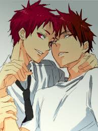 Kuroko No Basket Kagami X Akashi Akashi X Kagami Kagaaka Akakaga Ç«èµ¤ Kagami Taiga Akashi Seijuurou Kuroko No Basket Kuroko Kuroko S Basketball Being raised by momoi he's kind and generous, though he. kuroko no basket kagami x akashi