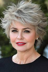 Image result for short hair haircuts women over 50