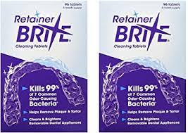 Before we jump into describing how to use the retainer brite, it is necessary that we do discuss what the retainers are. Amazon Com Retainer Brite Retainer Brite 6 Months Supply 2 Boxes Pack 192 Tablets 192 Count Beauty