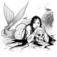 Mermay 11 Sketch Mermay2018 Mermaid Sea Art Draw Quick Art Digitalart Digitalink Siren Fantasy Merfo Mermaid Artwork Mermaid Drawings Mermaid Art