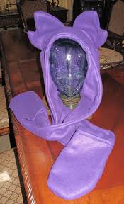 Cosplay Pokemon Sableye Fleece Ear Hat or Scarf Hoodie S to XXL | eBay