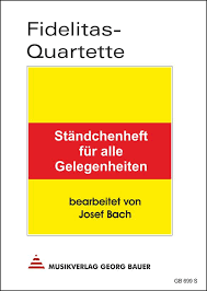 Gesellschaft fidelitas lucernensis postfach 2704 6002 luzern. Fidelitas Quartette Gemischtes Quartett Noten Kaufen Im Blasmusik Shop