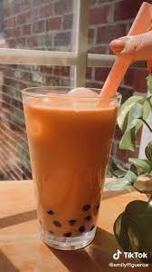 How To Make Thai Tea With Boba In 2021 Bubble Tea Recipe Boba Tea Recipe Thai Tea Recipes
