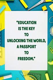 Unlocked offers an integrated approach to building the capacity of districts and schools. Amazon Com Education Is The Key To Unlocking The World A Passport To Freedom Notebook For School Kids Age 4 12 Years Old Wide Ruled Writing Journal For Boys And Girls Blank Lined Book