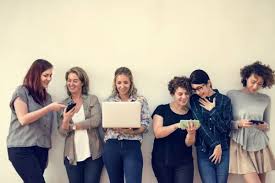 This photo is of what i really enjoy doing and that's hanging out with friends. Diverse Friends Hanging Out Place Laptop Stock Photo 191744534