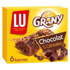 Barres Cereales Chocolat Grany La Boite De 6 125 G A Prix Carrefour Cereales Chocolat Barre De Cereales Casse Croute