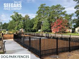 dog park fences by seegars fence company fence dog park fencing companies