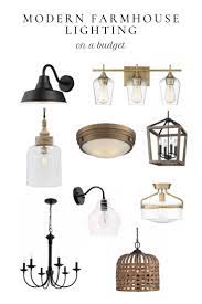 Modern Farmhouse Lighting On A Budget Farmhouse Kitchen Light Fixtures Farmhouse Light Fixtures Farmhouse Lighting