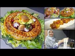 فطيرة الدجاج بشكل راقي بحشوة لذيذة فطور رمضان من يد الحاجة فاطمة youtube food breakfast waffles