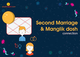 second marriage and manglik dosh connection