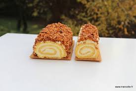 Recettes de gâteau facile : Buche Roulee 2018 Biscuit Viennois Et Ganache Yuzu Simple Et Tres Acidulee La Cuisine De Mercotte Macarons Verrines Et Chocolat