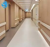 Anti-Collision PVC Wall Guard Rail Hospital Safety Handrail PVC Handrail  Panel for Hospital Corridors and Nursing Homes