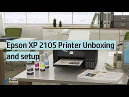 You have more choices than ever for connecting a printer to your pcs, including conventional cables, wi. Epson Xp 2105 Printer Unboxing Epson Xp 2105 Ink Cartridge Installation Setup Youtube