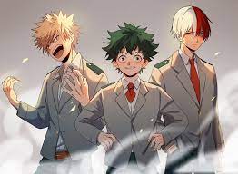 Bnha Deku Bakugou And Todoroki Wallpapers On Wallpaperdog Bakugou & todoroki & uraraka reacting to villain deku edits. bnha deku bakugou and todoroki