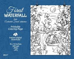 You can use our amazing online tool to color and edit the following waterfall coloring pages. Forest Waterfall Coloring Page Fabrikafantasy Com