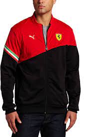 Ferrari small red jacket vintage windbreaker 1996 nice man sports 90s england s. Amazon Com Puma Apparel Mens Scuderia Ferrari Track Jacket Clothing