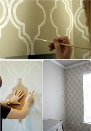 Diy Paint Wall Pattern Master Accent Wall Sublime Decor Wandmuster Gemusterte Wand Wandgemalde Selbstgemacht
