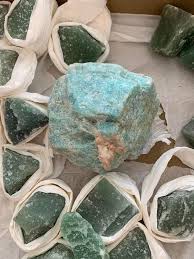 Maybe you would like to learn more about one of these? Clarifying Amazonite Vs Green Aventurine Notice The Difference From Amazonite In The Center Crystals