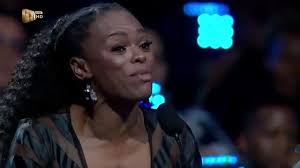 Idols SA top 10 contestant Innocentia Sibi delivers a dazzling performance.  #ownyourskin