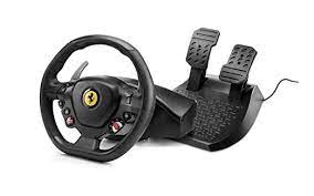 Playstation 5, windows, playstation 4. Amazon Com Thrustmaster T80 Ferrari 488 Gtb Edition Racing Wheel Ps4 Pc Works With Ps5 Games Everything Else