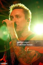 Singer Ryan Key of the band Yellowcard performs live during a concert...  News Photo