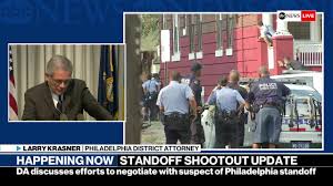 Watch live, find information here for this television station online. Abc News Live Philly Da Gives Update On Suspect In Standoff Facebook