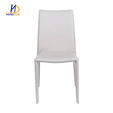 Whether you want to add seating to your kitchen table or set up a dining nook in your living, find dining tables & chairs that fit anywhere. Genuine Italian Dining Room Modern Stacking White Pu Leather Chairs C 110 Tianjin Kingnod Furniture Co Ltd
