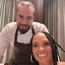 What a treat it was to have the talented singer-songwriter, Goapele, and  her mom to taste Chef Dennis's new spring menu! We are so glad you two  enjoyed it, and hope to