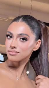 Ponytail 50cm in Schokobraun 🤎🤎🤎 Styling @Hairbyvenera #haarverlängerung  #Extensions #Ponytails #tapeextensions #fy