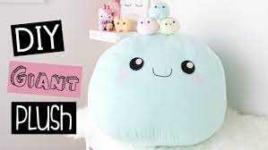 Diy Giant Plush Pillow Room Decor Giant Plush Plushies Diy Plush Pillows