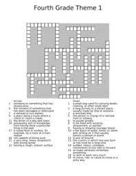 Houghton Mifflin Reading 4th Grade Crossword Puzzles Full Year Houghton Mifflin Reading Reading Vocabulary Fourth Grade