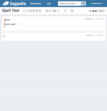 Type a 4 in cell b1. Apache Zeppelin 0 8 1 Documentation Writing A New Helium Spell