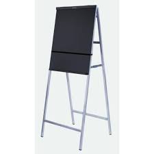 da lite a frame easel heavy duty non folding black silver