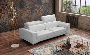 Place it in a modern living or dining room for a cohesive feel. Modern Living Room Sofa In Italian Leather Miami Beach Fl Whiteline Flavio