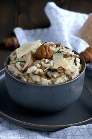 Risotto Aux Chataignes Et Champignons Shiitake Recette De Plat Recettes De Cuisine Recette