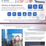 flexible transparent led display curtain