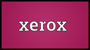 Xerox Meaning Youtube