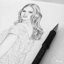 How to draw jennifer lawrence. Cinderella Chelsea Bonus